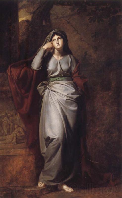 George Romney Melancholy-Il Penseroso